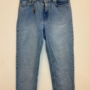 Tommy Hilfiger Women's Blue Jeans Size 8 100% Cotton Mom Jeans